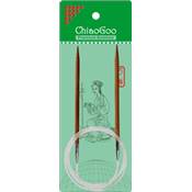 AIGUILLES CIRCULAIRES FIXES BAMBOU CHIAOGOO - 100 CM - N°2.5