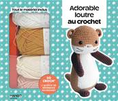 COFFRET ADORABLE LOUTRE AU CROCHET - TOUT LE MATERIEL INCLUS
