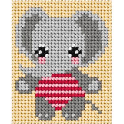 KIT DEMI POINT ENFANT 17 X 20,5 CM - BEBE ELEPHANT