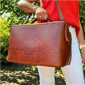 SAC A BANDOULIERE MUUD - CLEO XL - RICH BROWN