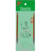 AIGUILLES CIRCULAIRES FIXES BAMBOU CHIAOGOO - 80 CM - N°4.5