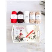 COFFRET AMIGURUMI RENNE DE NOEL AU CROCHET