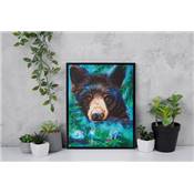 KIT BRODERIE DIAMANT - MOONLIGHT MAGIC BLACK BEAR