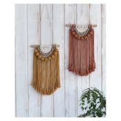 LE MACRAME DECO - 13 SUSPENSIONS ET ACCESSOIRES AVEC DES NOEUDS