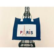 LIVRET VINYLE LAQUE  - SAC BAG PARIS TOUR EIFFEL