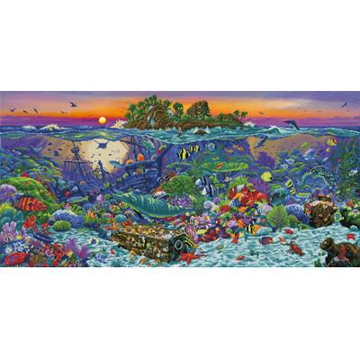 KIT BRODERIE DIAMANT - L'ILE AU REEF CORALIEN