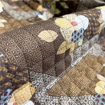 TISSU MATELASSE KURENAI 13100-3C - COTON-POLYESTER  - 110 CM 