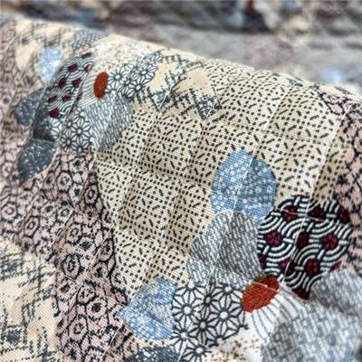 TISSU MATELASSE KURENAI 13100-3D - COTON-POLYESTER  - 110 CM 