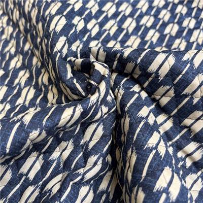 TISSU MATELASSE KURENAI 36560-3A - COTON-POLYESTER  - 110 CM 