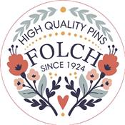 EPINGLES COUTURE N°6 - BOITE DE 25G - TISSU LEGER ET MOYEN - FOLCH