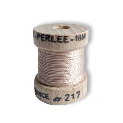 SOIE PERLEE - COL 217 - BOBINE BOIS DE 16 METRES