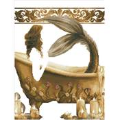 KIT BRODERIE DIAMANT - SIRENE DANS SON BAIN