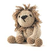 KIT AMIGURUMI HOOOKED - LEROY LION - BISCUIT