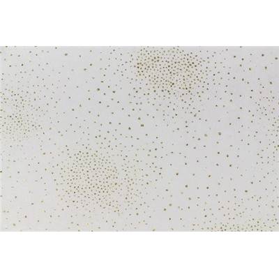 5 FEUILLES FEUTRINE PAILLETEE GLITZY 30X20 BLANC 100% acrylique