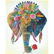 KIT BRODERIE DIAMANT - ELEPHANT BOHEMIEN