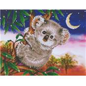 KIT BRODERIE DIAMANT - KOALA AU CLAIR DE LUNE