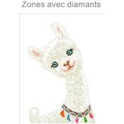 KIT BRODERIE DIAMANT - LULU LE LAMA