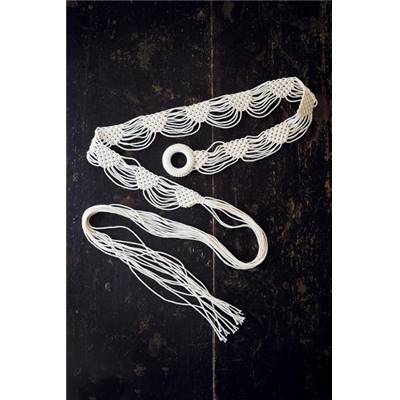 BIJOUX & ACCESSOIRES EN MACRAME - 21 ACCESSOIRES ELEGANTS