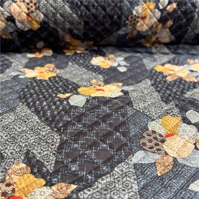 TISSU MATELASSE KURENAI 13100-3A - COTON-POLYESTER  - 110 CM 