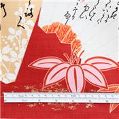 FUROSHIKI JAPONAIS NAKA FABRICS - NT-1A - 100% COTON - 110 x 110 CM