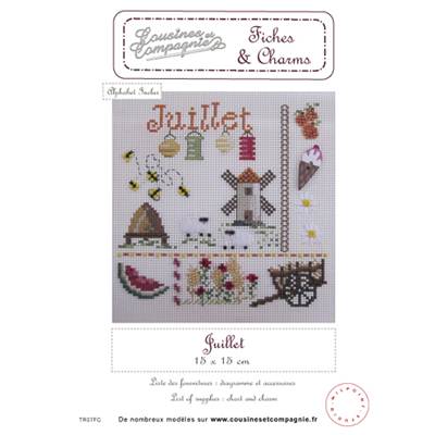 JUILLET - SEMI-KIT FICHES & CHARMS