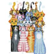 KIT BRODERIE DIAMANT - CATS MEOW