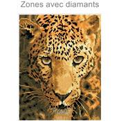 KIT BRODERIE DIAMANT - JAGUAR A L'AFFUT