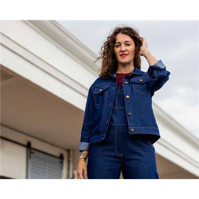 PATRON COUTURE FEMME - I AM GOLD - VESTE EN JEANS - 18 VARIATIONS