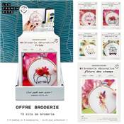 OFFRE IMPLANTATION 10 BEST SELLERS BRODERIE FRENCH'KITS 