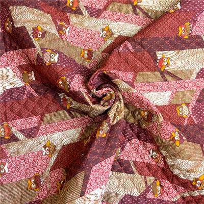 TISSU MATELASSE KURENAI 13100-1B - COTON-POLYESTER  - 110 CM 