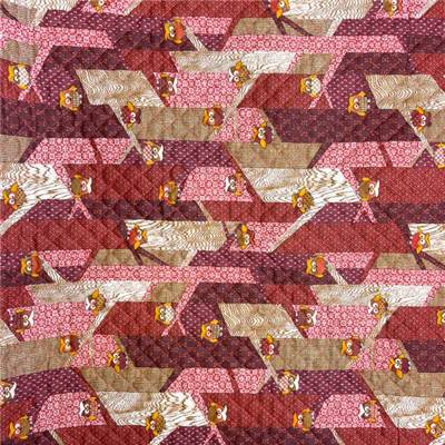 TISSU MATELASSE KURENAI 13100-1B - COTON-POLYESTER  - 110 CM 