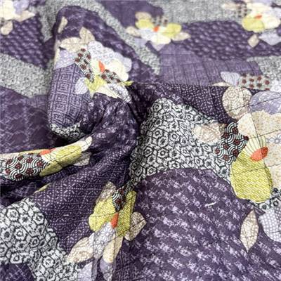 TISSU MATELASSE KURENAI 13100-3E - COTON-POLYESTER  - 110 CM 