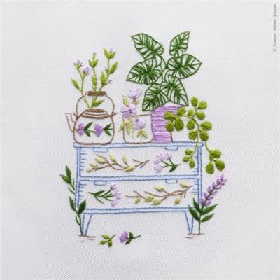 LET IT GROW - KIT BRODERIE 21X21CM - TAMBOUR NON INCLUS - TAMAR NY