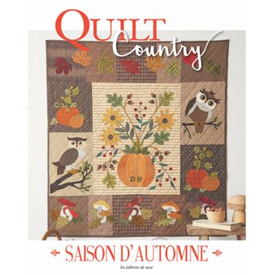 QUILT COUNTRY N°74 - SAISON D'AUTOMNE