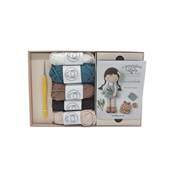 COFFRET LES POUPEES DE LULU AU CROCHET -LULU VA A L'ECOLE - NELLE ED.