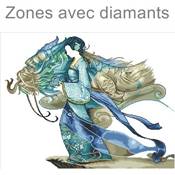 KIT BRODERIE DIAMANT - LA PRINCESSE AU DRAGON 