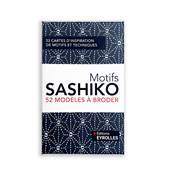 COFFRET MOTIFS SASHIKO 52 MODELES A BRODER