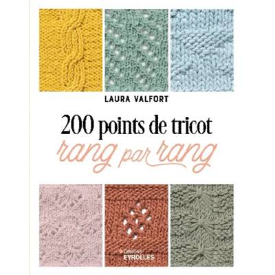 200 POINTS DE TRICOT RANG PAR RANG