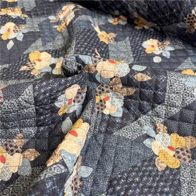 TISSU MATELASSE KURENAI 13100-3A - COTON-POLYESTER  - 110 CM 