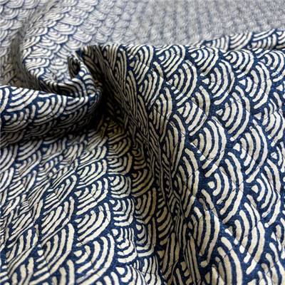 TISSU MATELASSE KURENAI 36560-2A - COTON-POLYESTER  - 110 CM 