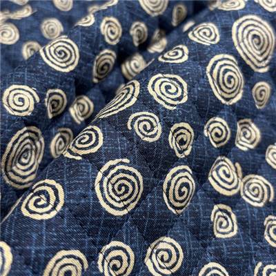 TISSU MATELASSE KURENAI 36560-5A - COTON-POLYESTER  - 110 CM 