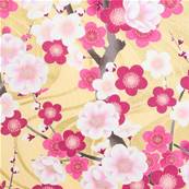 TISSU JAPONAIS NAKA FABRICS - 1500-1B - 100% COTON - 110 CM