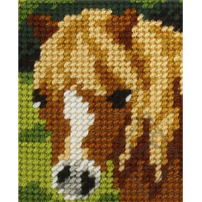 KIT DEMI-POINT ENFANT 17 X 20,5 CM - TÊTE DE PONEY