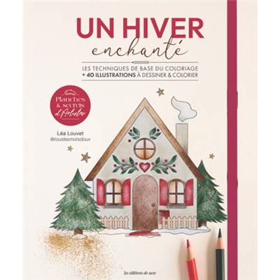 UN HIVER ENCHANTE - LES TECHNIQUES DE BASES DU COLORIAGE