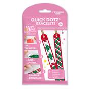 KIT 2 BRACELETS MOTIFS FESTIFS - DOTZIES BRODERIE DIAMANT