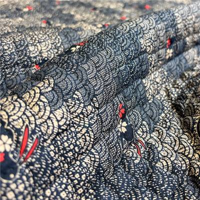 TISSU MATELASSE KURENAI 33780-32A - COTON-POLYESTER  - 110 CM 