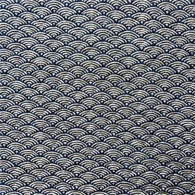 TISSU MATELASSE KURENAI 36560-2A - COTON-POLYESTER  - 110 CM 