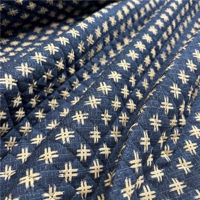 TISSU MATELASSE KURENAI 36560-4A - COTON-POLYESTER  - 110 CM 