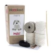 KIT AMIGURUMI HOOOKED - MILLIE LE CHIOT - ALMOND