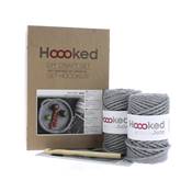 KIT PLATEAU PANIER RAVELLO HOOOKED - GREY MIST